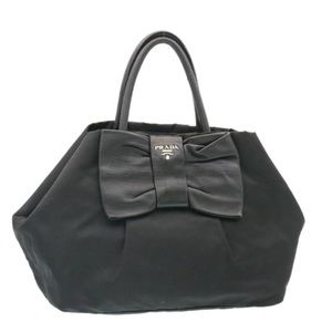 Prada Fiocco Bow Tessuto Bag